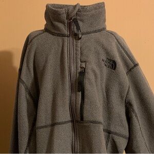 The North Face Charcoal Full-Zip Jacket size 18 / 20 XL Youth
